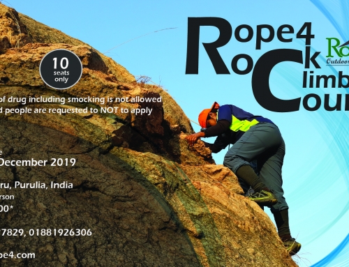 Rope4 Rock Climbing Course 2019 at Purulia, India