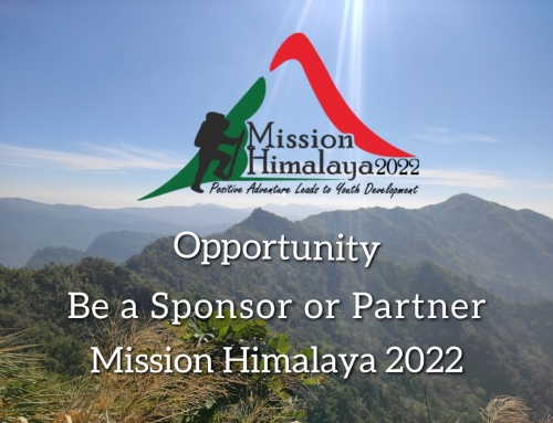 Be a Sponsor or Partner-Mission Himalaya 2022